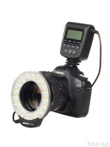 Lampa błyskowa Meike Led Macro Ring Flash MK-FC 110 do Canon, Nikon, Pentax, Olympus