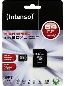 Karta pamięci Intenso microSDXC 64GB