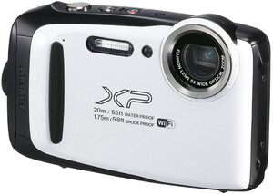 Aparat cyfrowy FujiFilm XP130 biały, wodoszczelny, wstrząsoodporny