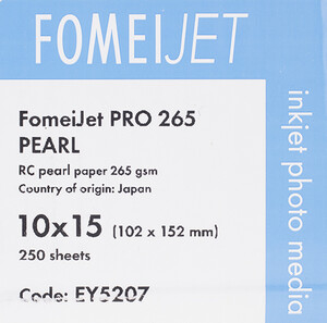 Papier Foto Fomei Jet Pro Pearl 10x15/250 G265 EY5207