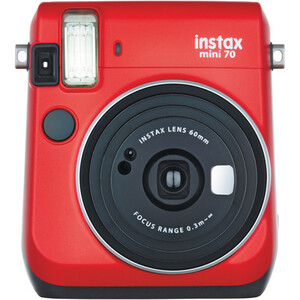 Aparat FujiFilm Instax Mini 70 czerwony + papier Instax Mini