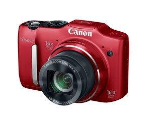 Aparat cyfrowy Canon PowerShot SX160 IS czerwony