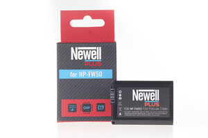 Akumulator NEWELL zamiennik NP-FW50 Plus 1100m A33/A55/NEX-3/NEX-5/ A7/ A7II/ A7S/ A7R/ A55/ RX10 II/RX10 III/ A6300/A6000