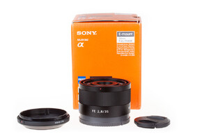 Obiektyw Sony 35 mm f/2.8 FE ZA Zeiss Sonnar T* (SEL35F28Z.AE) |K19543|