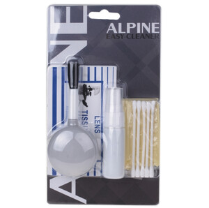ALPINE Easy-cleaner 6w1( gruszka z pędzelkiem, płyn, ściereczka, bibułki, patyczki)
