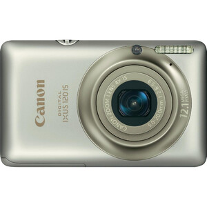 Aparat cyfrowy Canon IXUS 120 IS Srebrny + karta SanDisk 16GB + pokrowiec