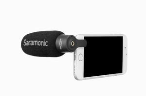 Mikrofon pojemnościowy Saramonic SmartMic+ do smartfonów