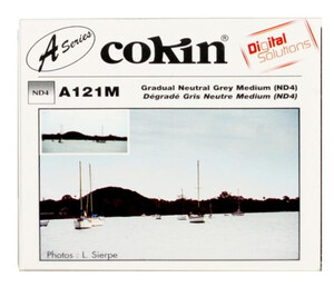 Filtr Cokin A121M połówkowy neutralny szary ND4 systemu Cokin A
