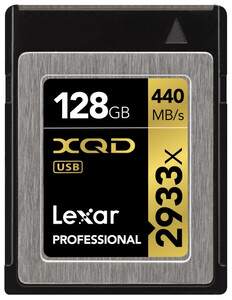 Karta Lexar XQD 2.0 Professional 128GB 2933x 440MB/s