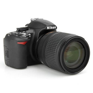 Lustrzanka Nikon D3100 + ob. Nikkor 18-105 VR