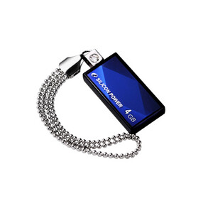 PENDRIVE Silicon Power 4GB TOUCH 810 BLUE
