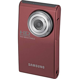 Samsung HMX-U100 PL Full HD czerwony + 2GB + Etui
