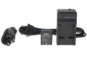Zestaw do GoPro akumulator AHDBT-301 + ładowarka sieciowa + samochodowa