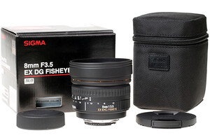 Obiektyw Sigma 8mm f/3.5 DG EX rybie oko Nikon