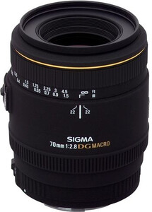 Obiektyw Sigma 70 mm f/2.8 DG EX MACRO / Nikon
