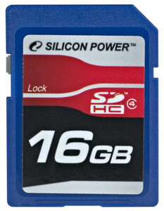 Silicon Power SDHC 16GB Class 4