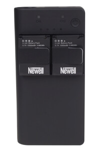 NEWELL Ładowarka/Power Bank Dual Power GP3 do GOPRO czarna + akumulatorki Newell AHDBT-301