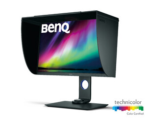 Monitor 4K dla Fotografów BenQ SW271 27-calowy z Funkcją Zarządzania Przestrzenią Kolorów Adobe RGB