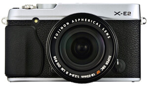 Aparat cyfrowy FujiFilm X-E2 srebrny + ob.18-55mm F/2.8-4.0 