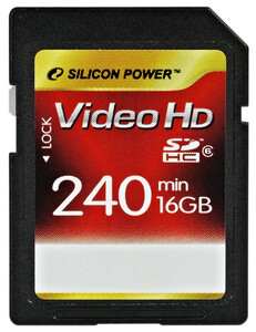 Silicon Power SDHC Video 16GB Class 6