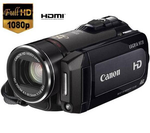 Kamera Canon Legria HF20 32GB + Futerał Canon + SD 4GB + HDMI