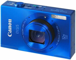 Aparat cyfrowy Canon IXUS 500 HS niebieski