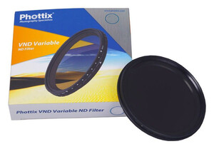 Phottix FILTR VND neutralny o regulowanej szarości 58mm