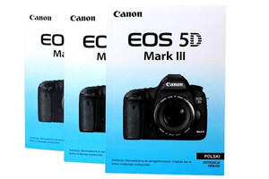 Instrukcja obsługi PL do Canon 5D Mark III
