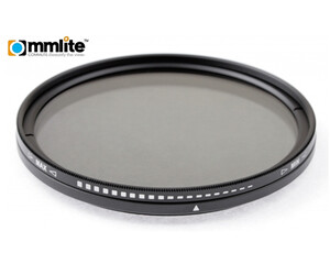 COMMLITE Filtr FADER pełny szary regulowany 49mm ND2-ND400
