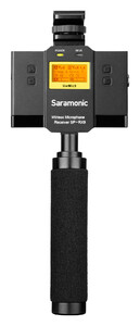 Mikser z odbiornikiem Saramonic UwMic9 SP-RX9 do smartfonów z uchwytem