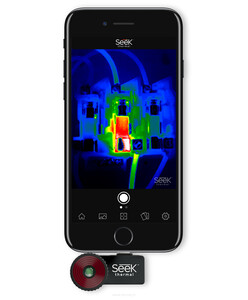 Seek Thermal Compact PRO FF - kamera termowizyjna do smartfonów z systemem Android MicroUSB (zasięg około 550m) UQ-EAAX