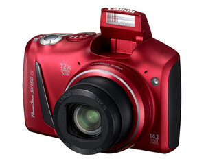Canon PowerShot SX150 IS czerwony
