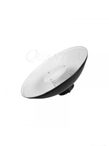 Czasza Quantuum Beauty Dish biały 42cm Reflector