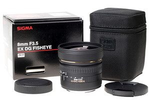 Obiektyw Sigma 8 mm f/3.5 DG EX rybie oko Canon