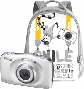 Wodoodporny aparat Nikon COOLPIX W150 + plecak