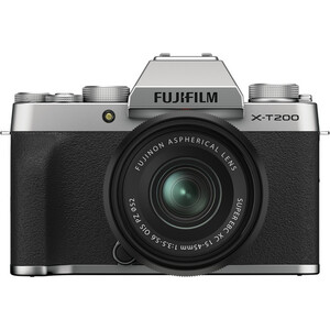 Aparat cyfrowy FujiFilm X-T200 srebrny + ob. XC 15-45 mm f/3.5-5.6 OIS PZ