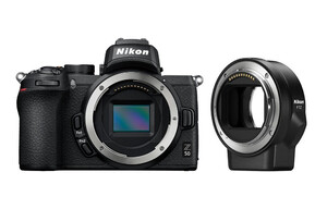 Aparat cyfrowy Nikon Z50 + adapter FTZ 