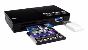Czytnik kart DELKIN CFast / SD / Micro UHS-II (USB 3.0)