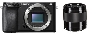 Aparat Sony A6100 + obiektyw Sony E 50 mm f/1.8 OSS - w zestawie taniej