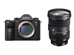 Aparat Sony A9 (ILCE-9) + ob. Sigma 24-70 mm f/2.8 DG HSM ART