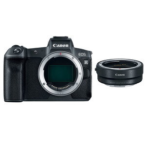 Aparat cyfrowy Canon EOS R body + adapter EF-EOS R  2 lata Gwarancji Canon Polska - wysyłka w 24H