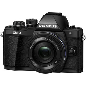 Aparat cyfrowy Olympus OM-D E-M10 Mark II + 14-42 EZ czarny 