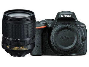 Lustrzanka Nikon D5500 czarny + ob. Nikkor 18-105 3.5-5.6G VR 