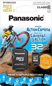Karta pamięci Panasonic microSDHC 32GB + adapter