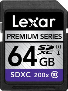 Karta pamięci Lexar 64GB SDXC 200x Premium