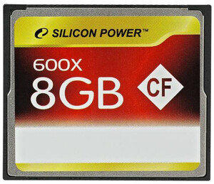 Karta Pamięci Silicon Power CompactFlash 8GB (600x Speed)