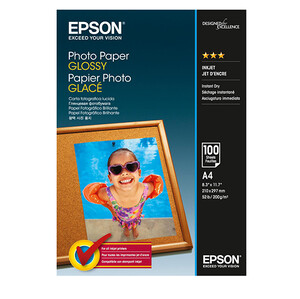 Papier Epson Glossy 200gr A4 100szt.