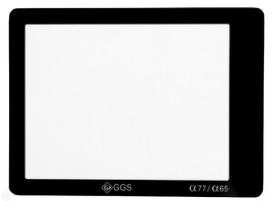GGS szklana osłona ekranu LCD do Sony Alpha A65 / A77