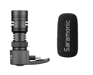 Mikrofon pojemnościowy Saramonic SmartMic+ UC do smartfonów ze złączem USB-C