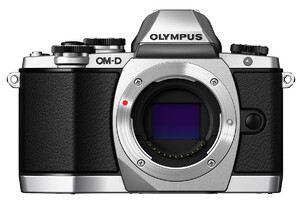 Aparat cyfrowy Olympus OM-D E-M10 srebrny body